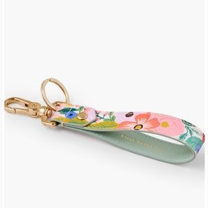 Brand new Rifle Paper Co. Garden Party Key Ring Fob